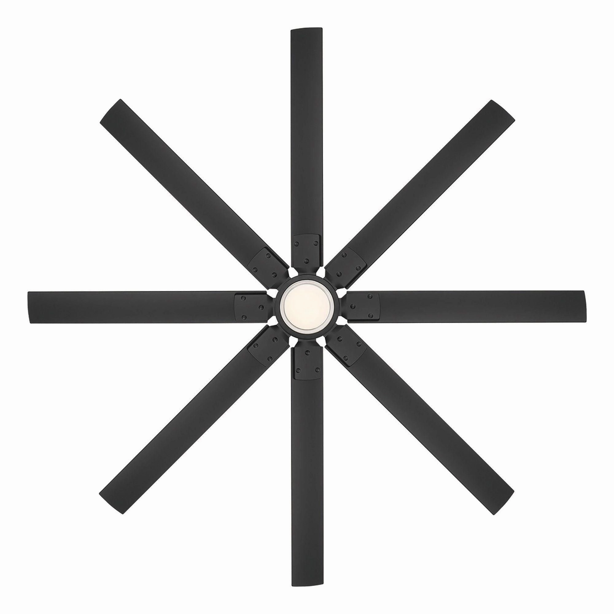 Renegade Indoor/Outdoor 8-Blade 66" Smart Ceiling Fan with LED Light Kit and Remote Control