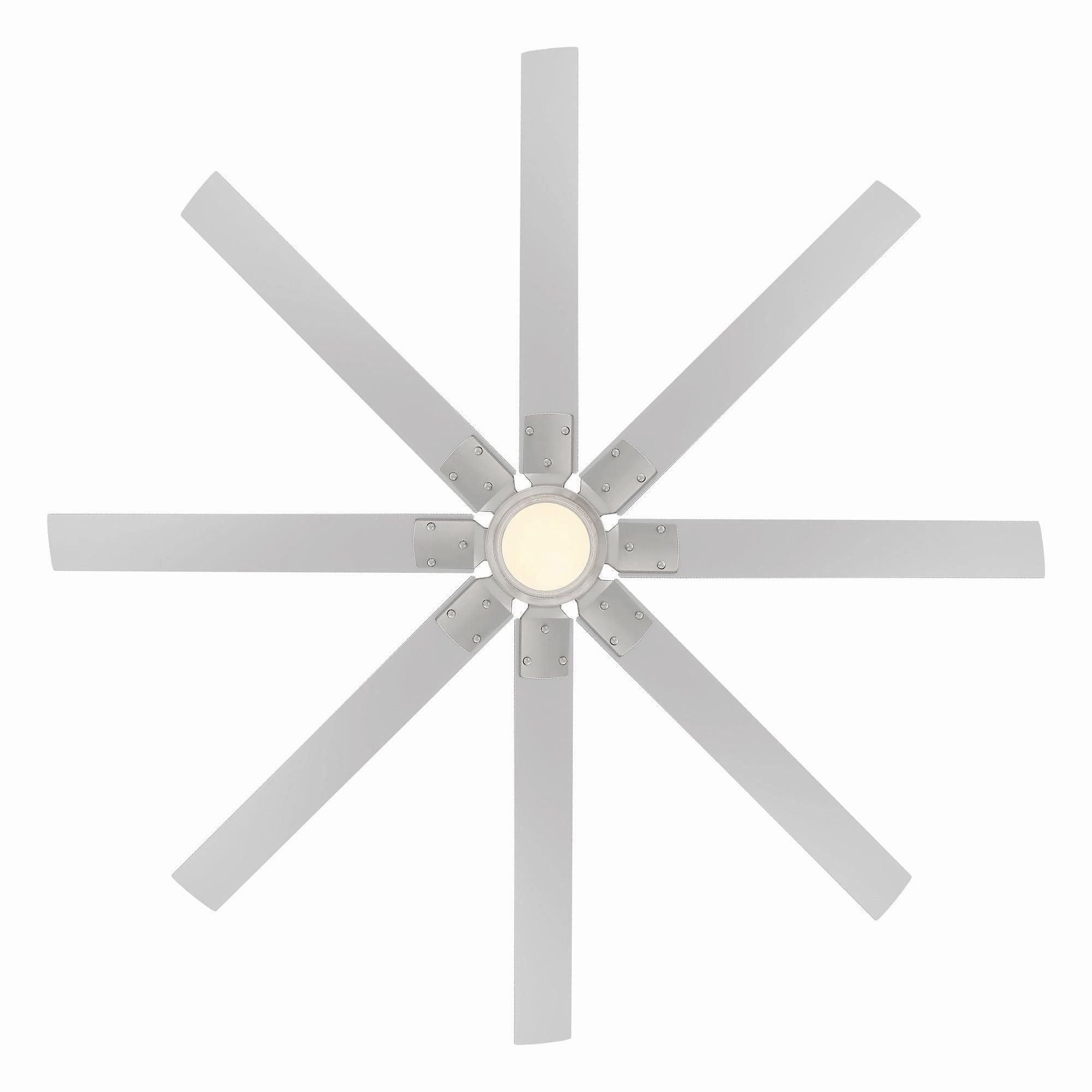 Renegade Indoor/Outdoor 8-Blade 66" Smart Ceiling Fan with LED Light Kit and Remote Control