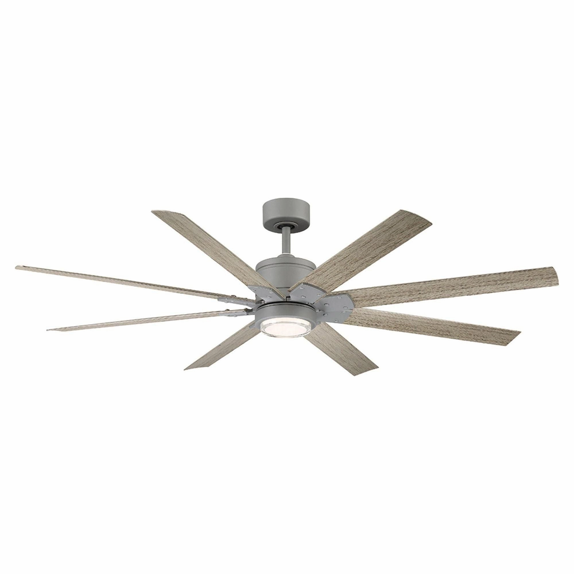 Renegade Indoor/Outdoor 8-Blade 66" Smart Ceiling Fan with LED Light Kit and Remote Control