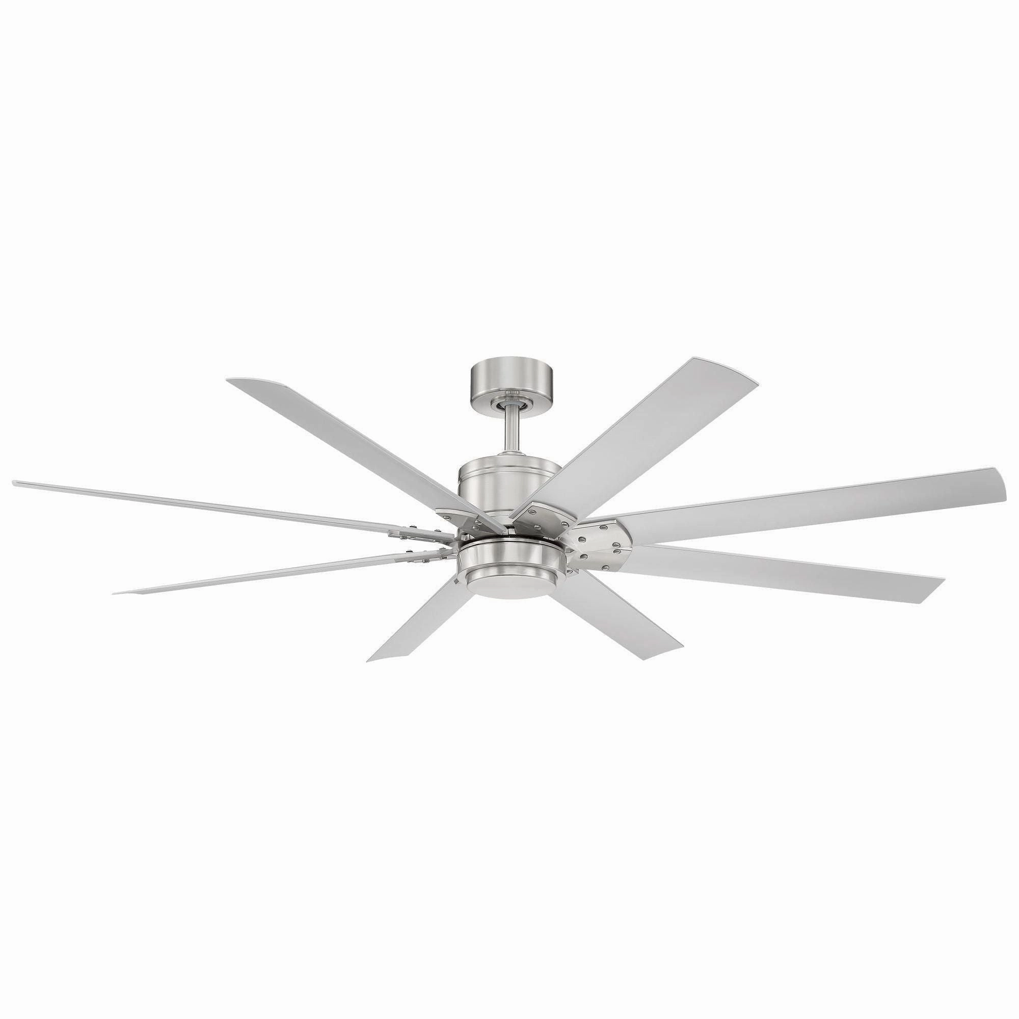 Renegade Indoor/Outdoor 8-Blade 66" Smart Ceiling Fan with LED Light Kit and Remote Control