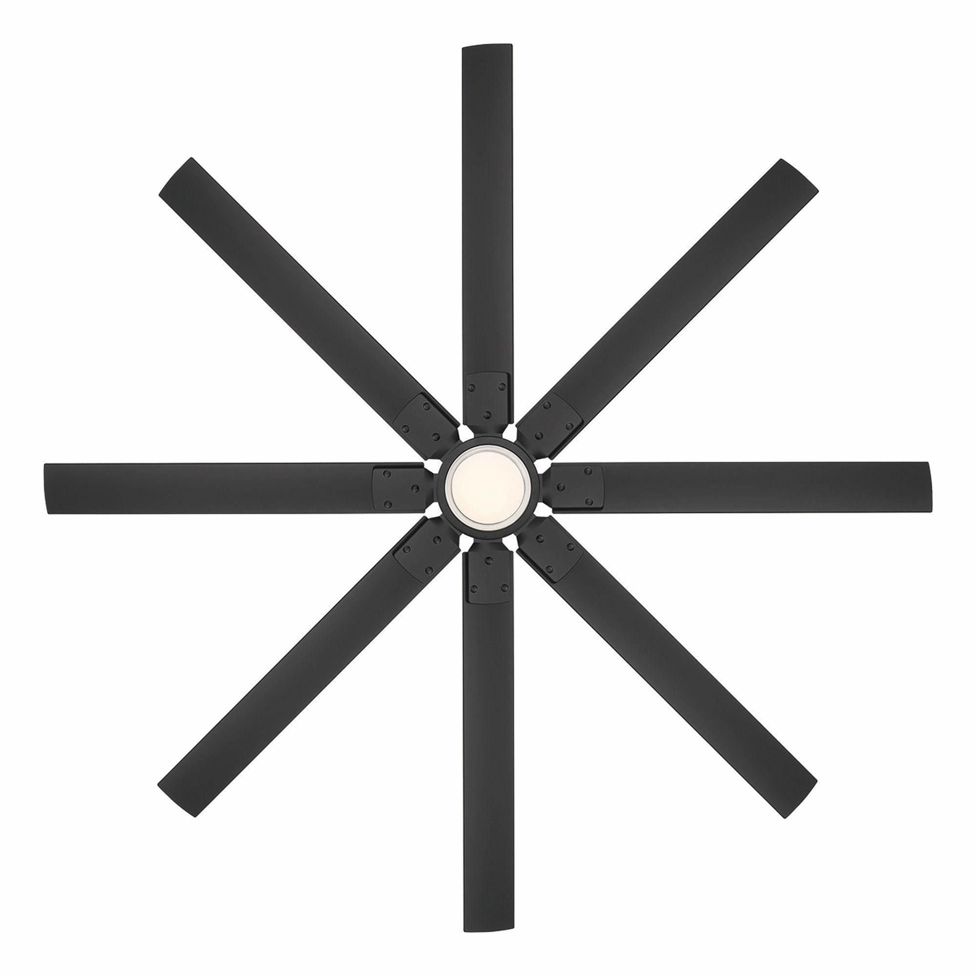 Renegade Indoor/Outdoor 8-Blade 66" Smart Ceiling Fan with LED Light Kit and Remote Control