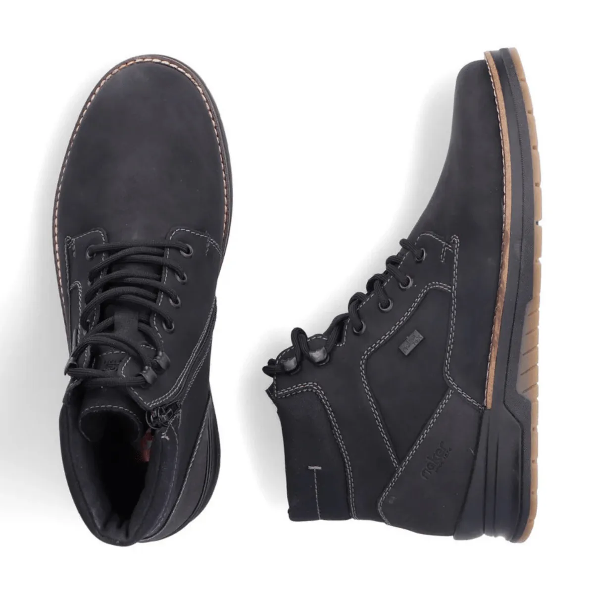 Rieker Men's 32330-00 Black Waterproof Rieker Shoes