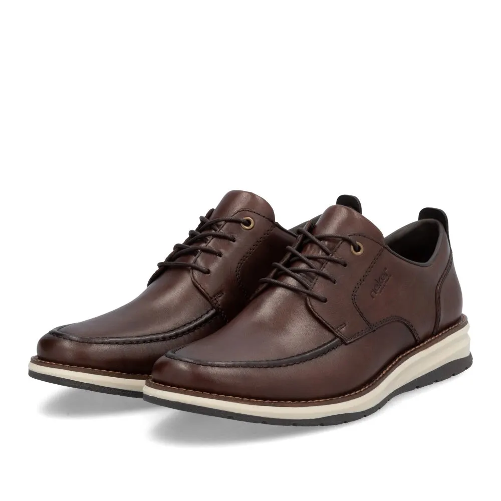 Rieker Shoes 14704-25 Lace Up Dark Brown