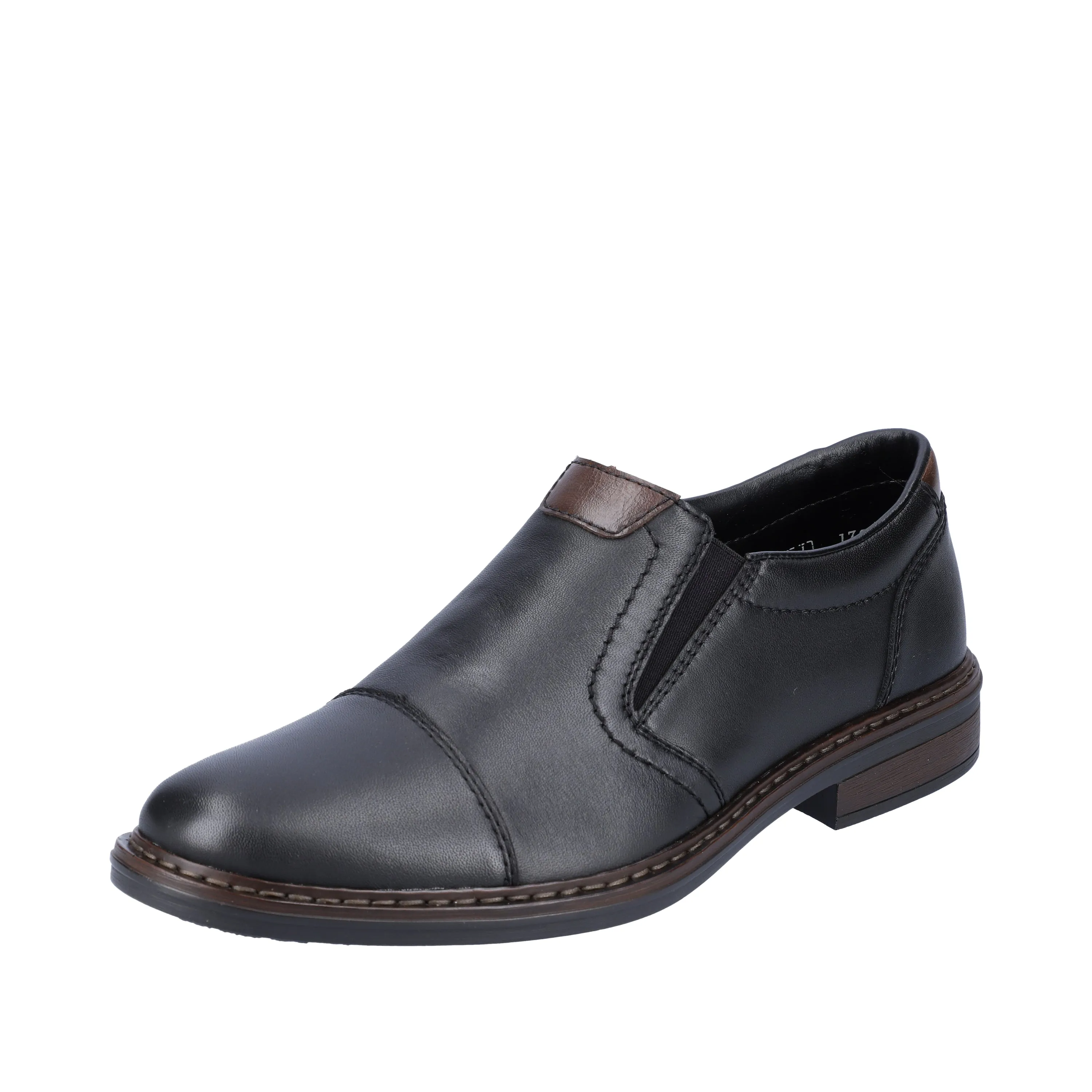Rieker Shoes 17659-00 Slip On Dress Black