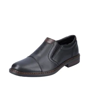 Rieker Shoes 17659-00 Slip On Dress Black