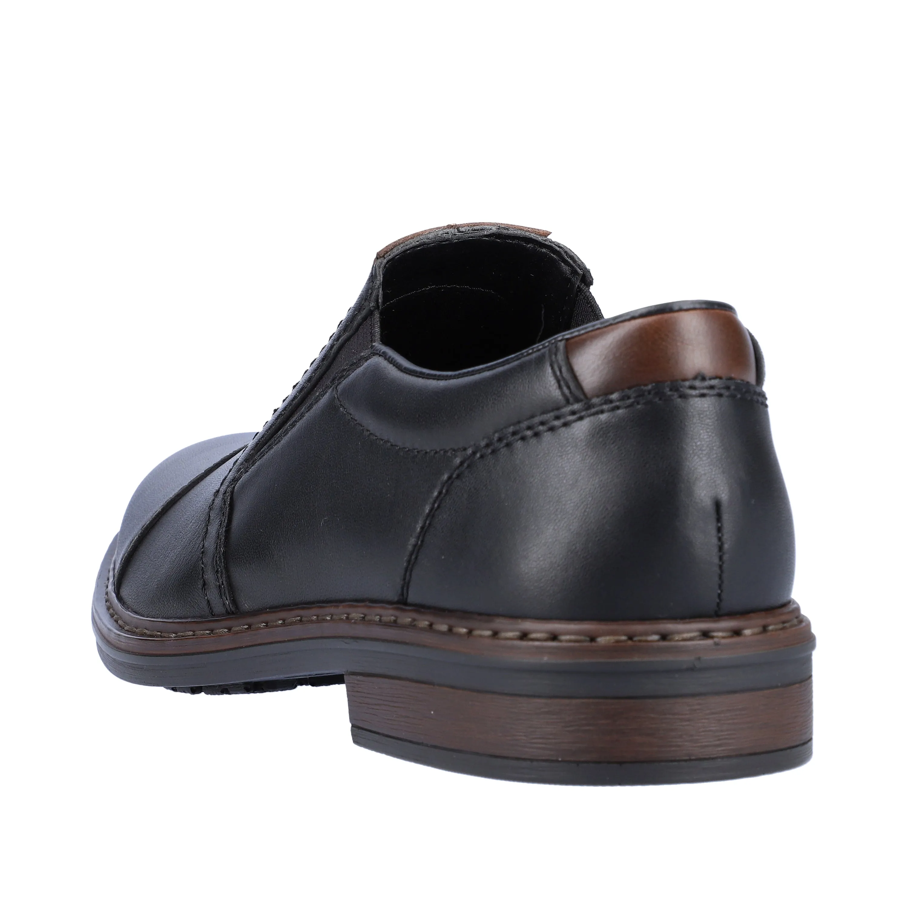 Rieker Shoes 17659-00 Slip On Dress Black