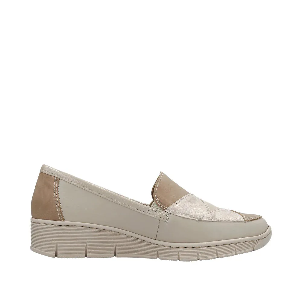 Rieker Shoes 53785-60 Rose Multi Slip On