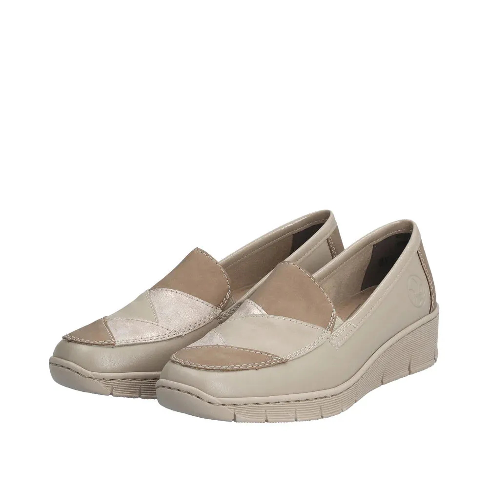 Rieker Shoes 53785-60 Rose Multi Slip On