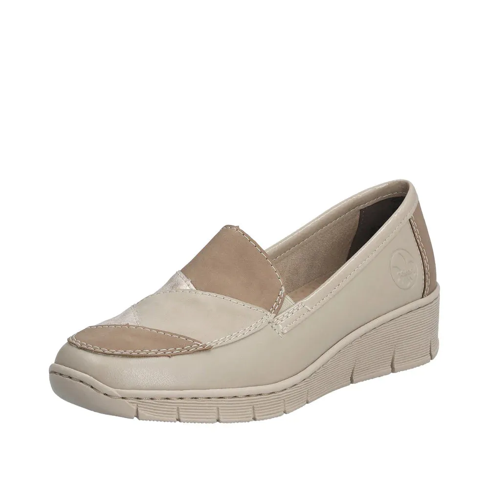 Rieker Shoes 53785-60 Rose Multi Slip On