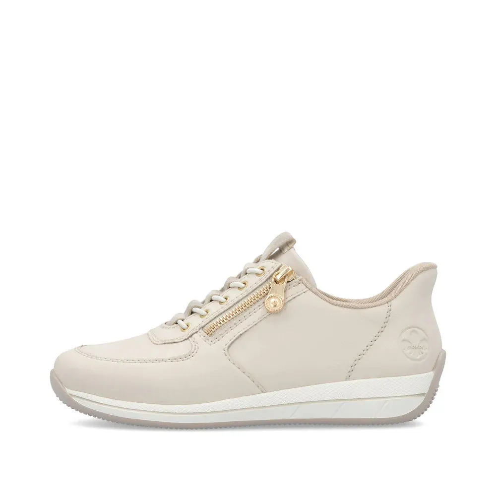 Rieker Shoes N1156-60 Pebble Bungee/Zip Ready 2 Go