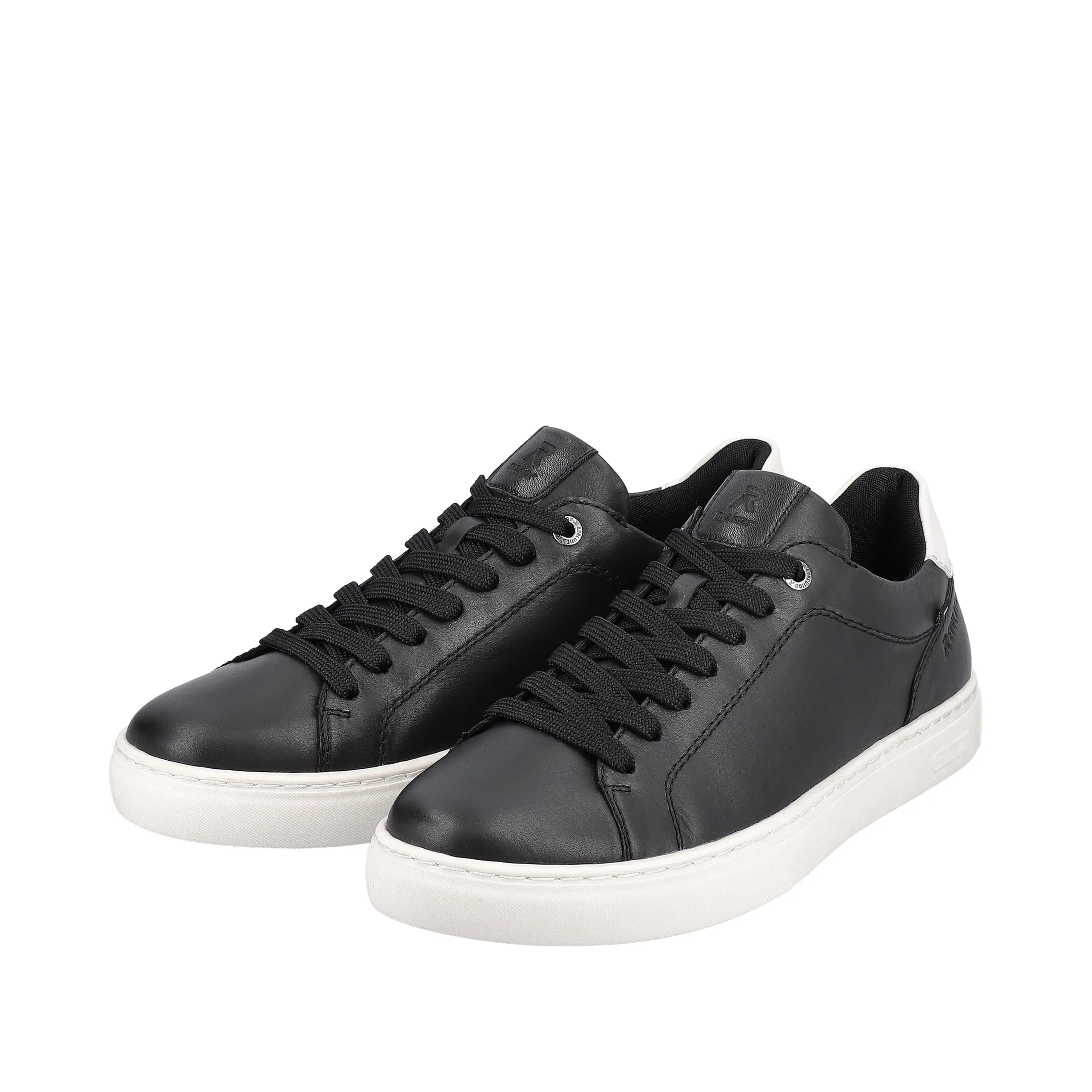 Rieker Shoes U0700-01 Black Lace Up Sneaker