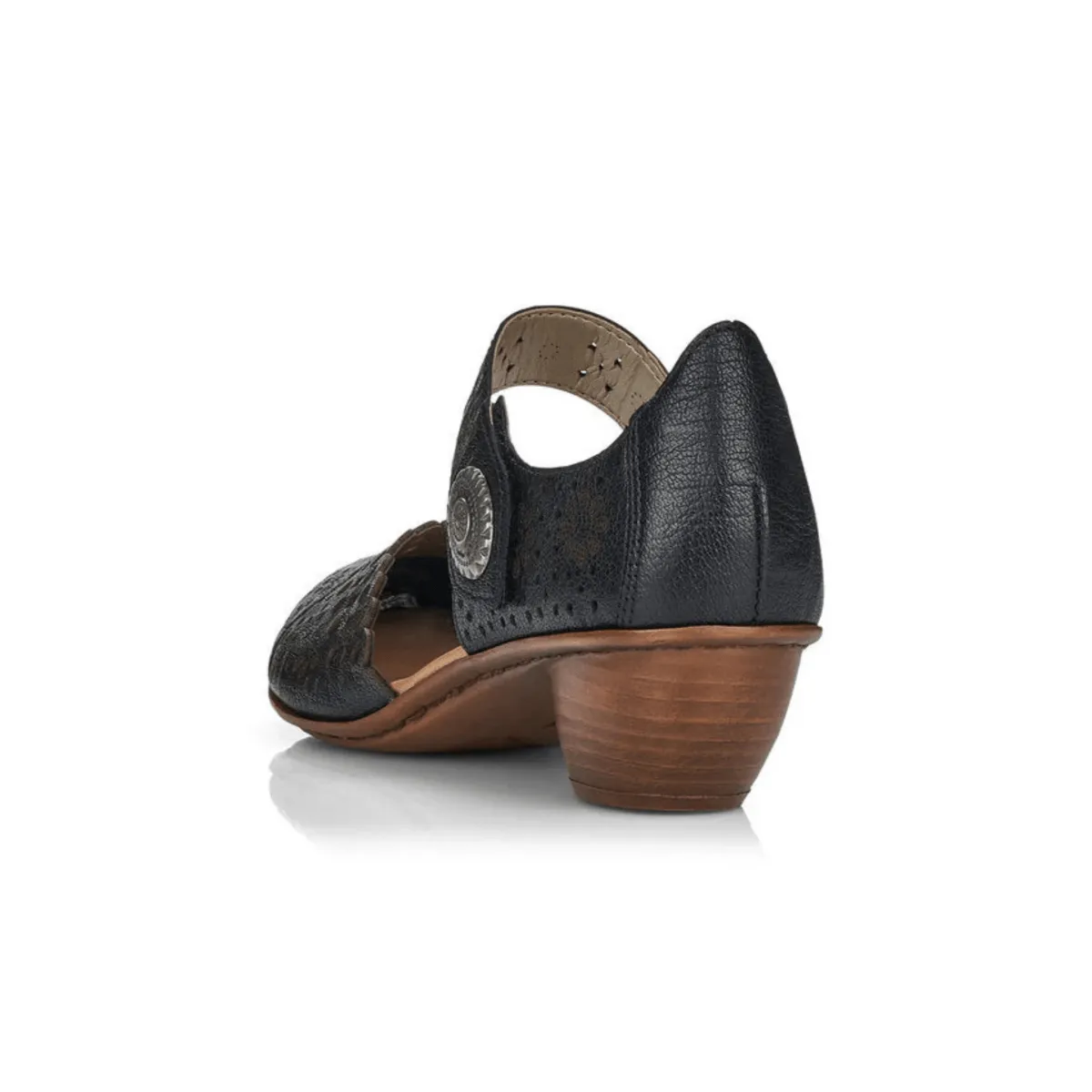 Rieker Women's 43753-02 Mirjam Black Patent Rieker Shoes