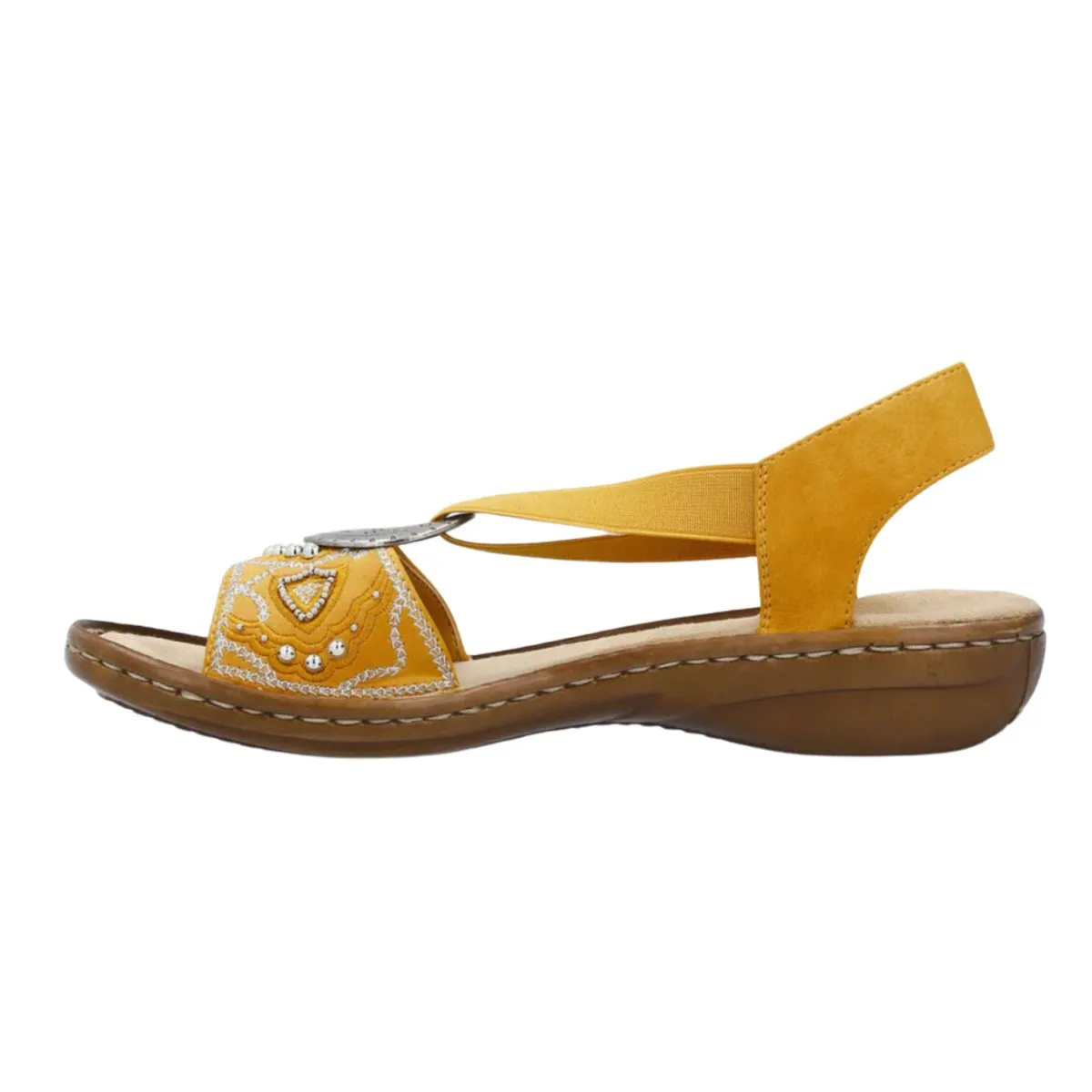 Rieker Women's 608B9-68 Regina Yellow Rieker Shoes