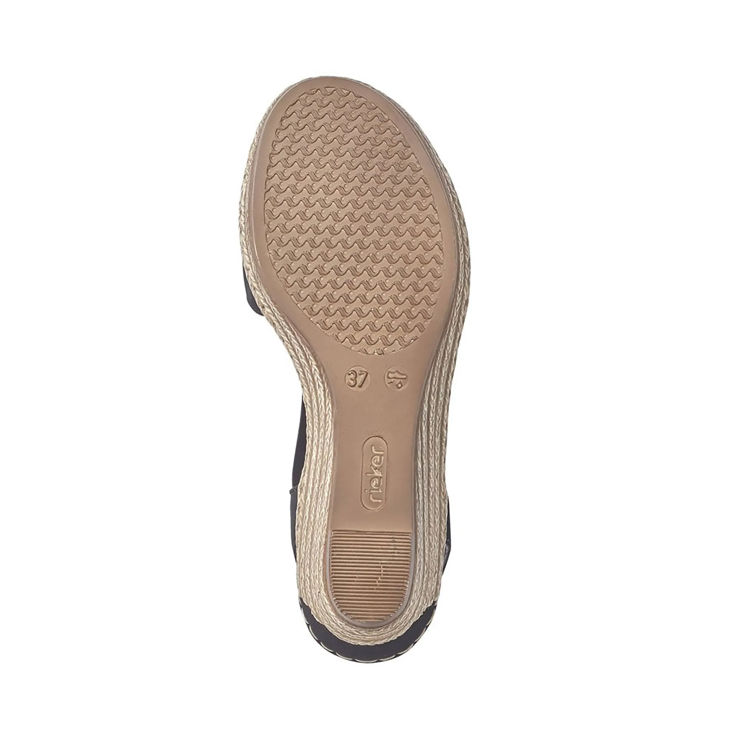 Rieker Women's 624H6-00 Black Rieker Shoes