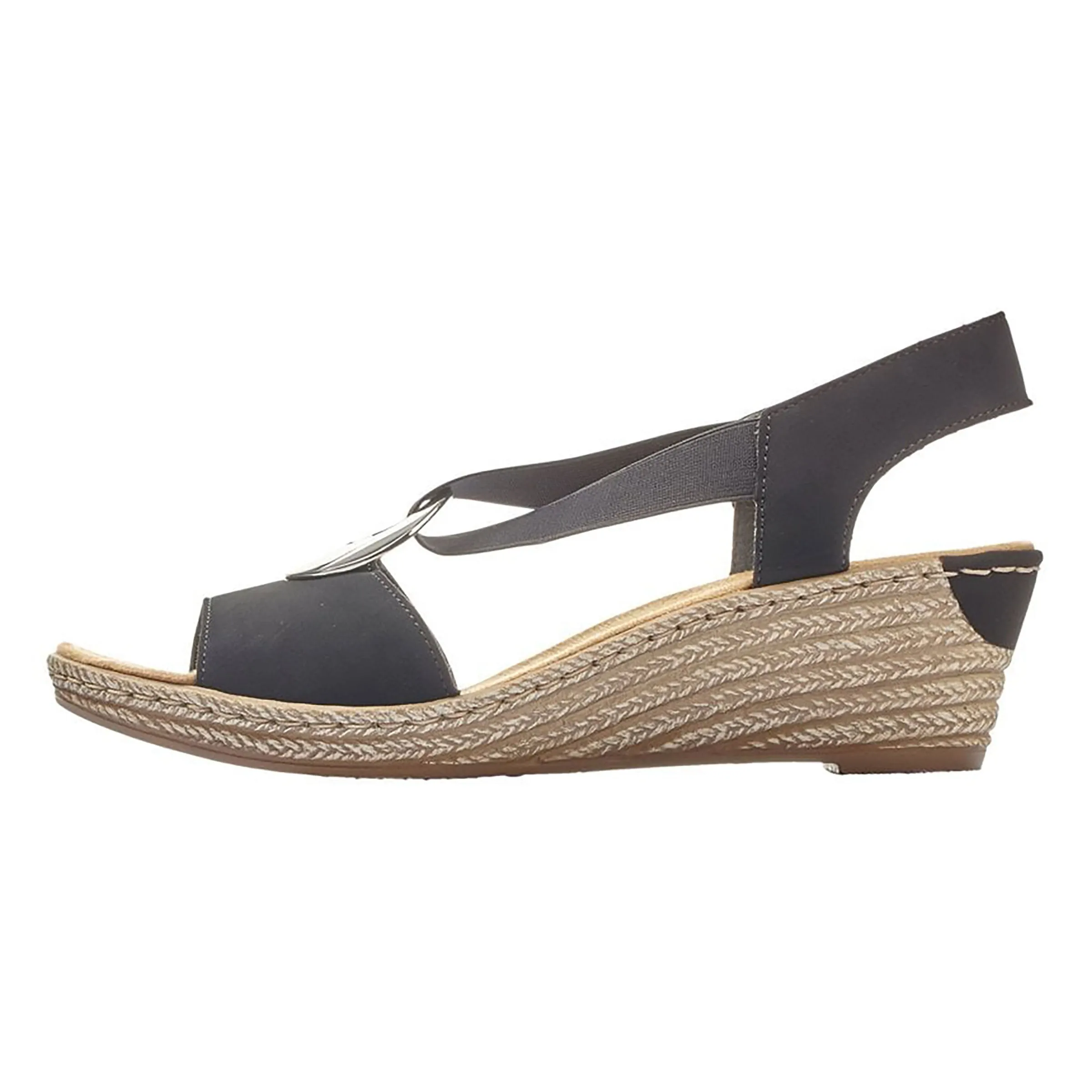 Rieker Women's 624H6-00 Black Rieker Shoes