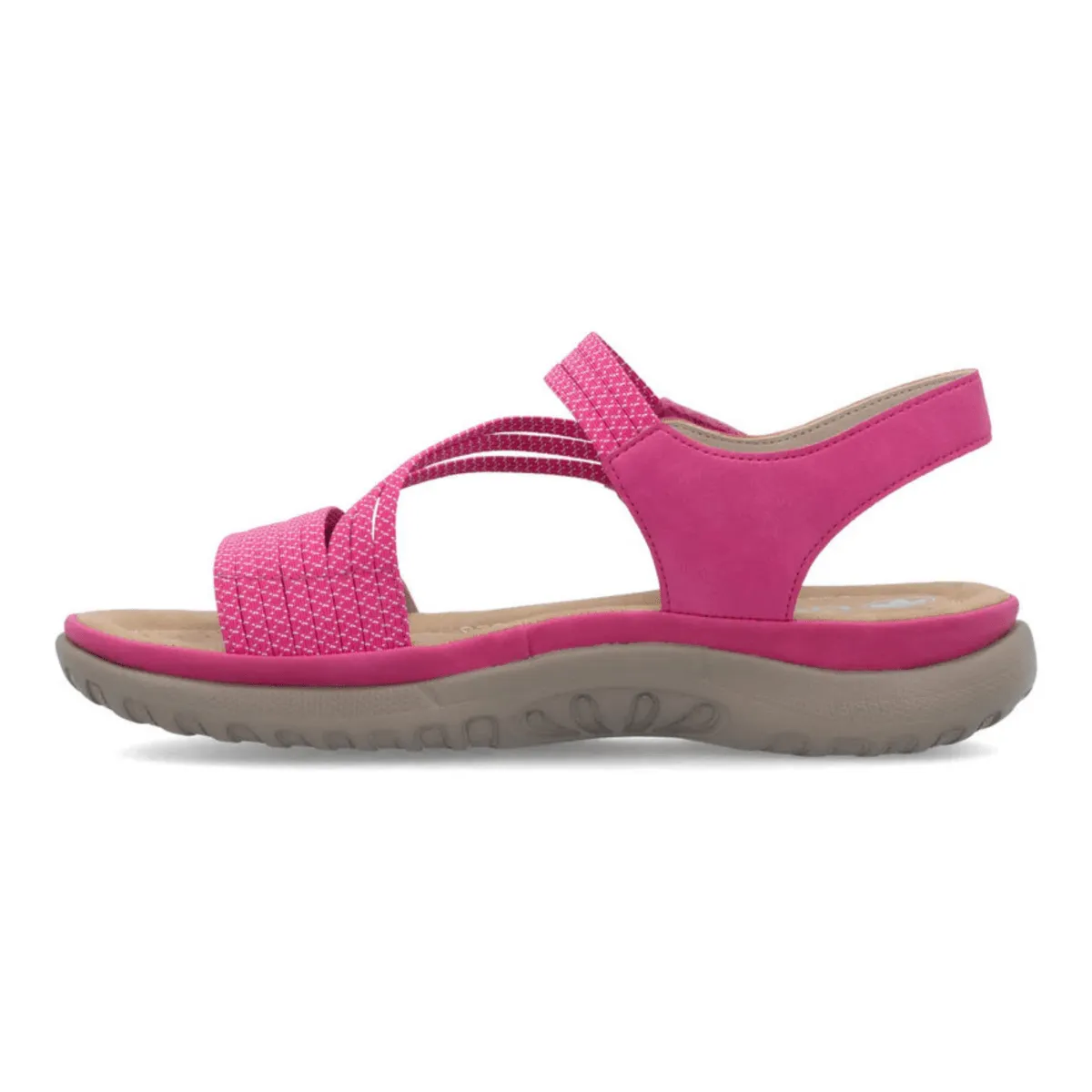 Rieker Women's 64870-31 Franja Fuchsia/White Rieker Shoes