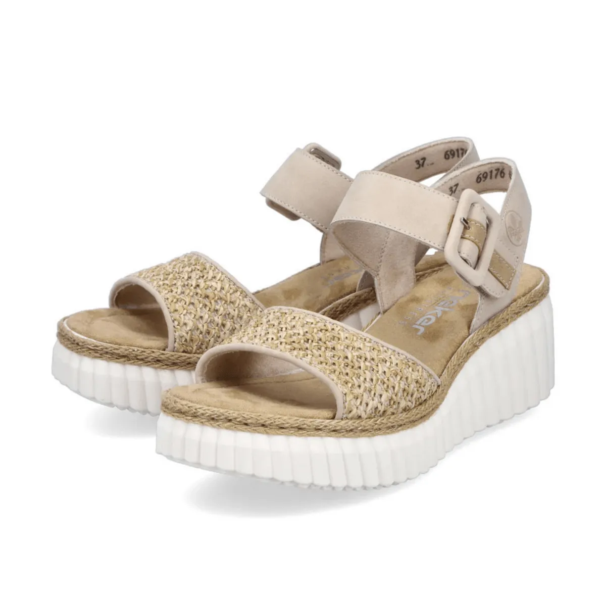 Rieker Women's 69176-62 Rose Ginger/Sand Rieker Shoes