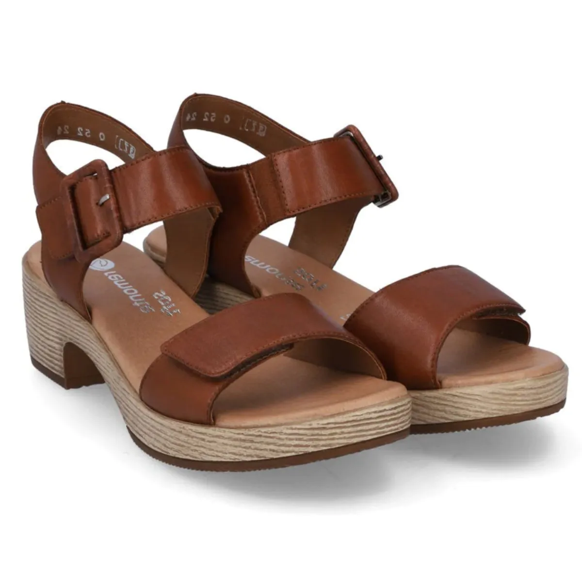 Rieker Women's D0N52-24 Jerilyn Nutmeg Leather Rieker Shoes