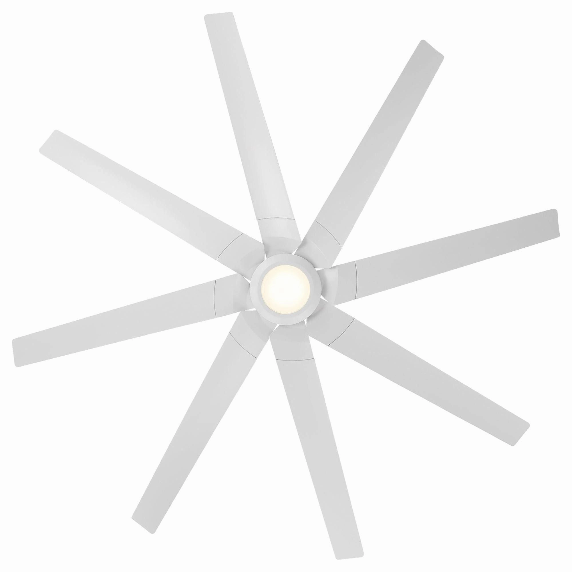 Roboto XL Indoor/Outdoor 8-Blade 70" Smart Ceiling Fan with LED Light Kit and Remote Control
