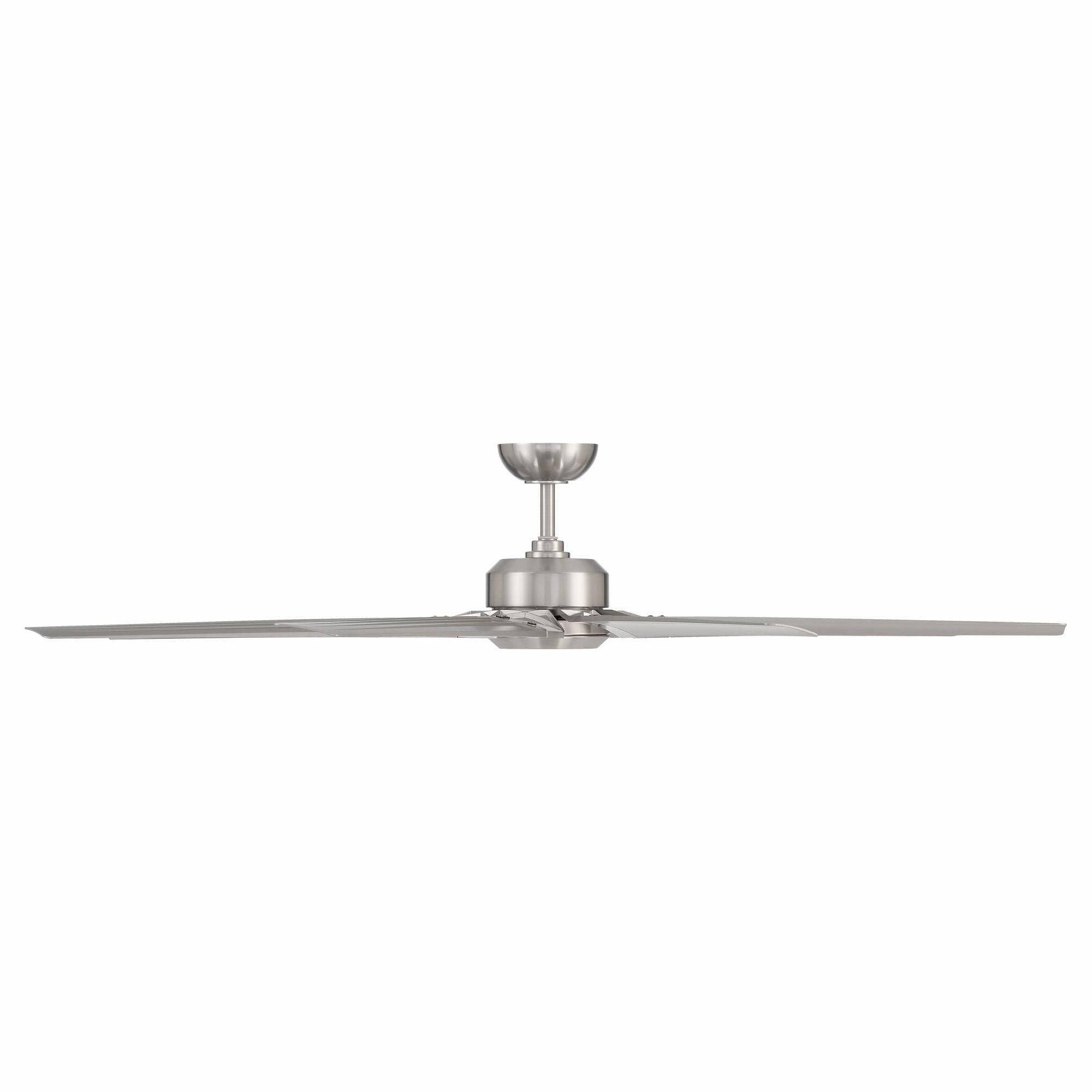 Roboto XL Indoor/Outdoor 8-Blade 70" Smart Ceiling Fan with LED Light Kit and Remote Control