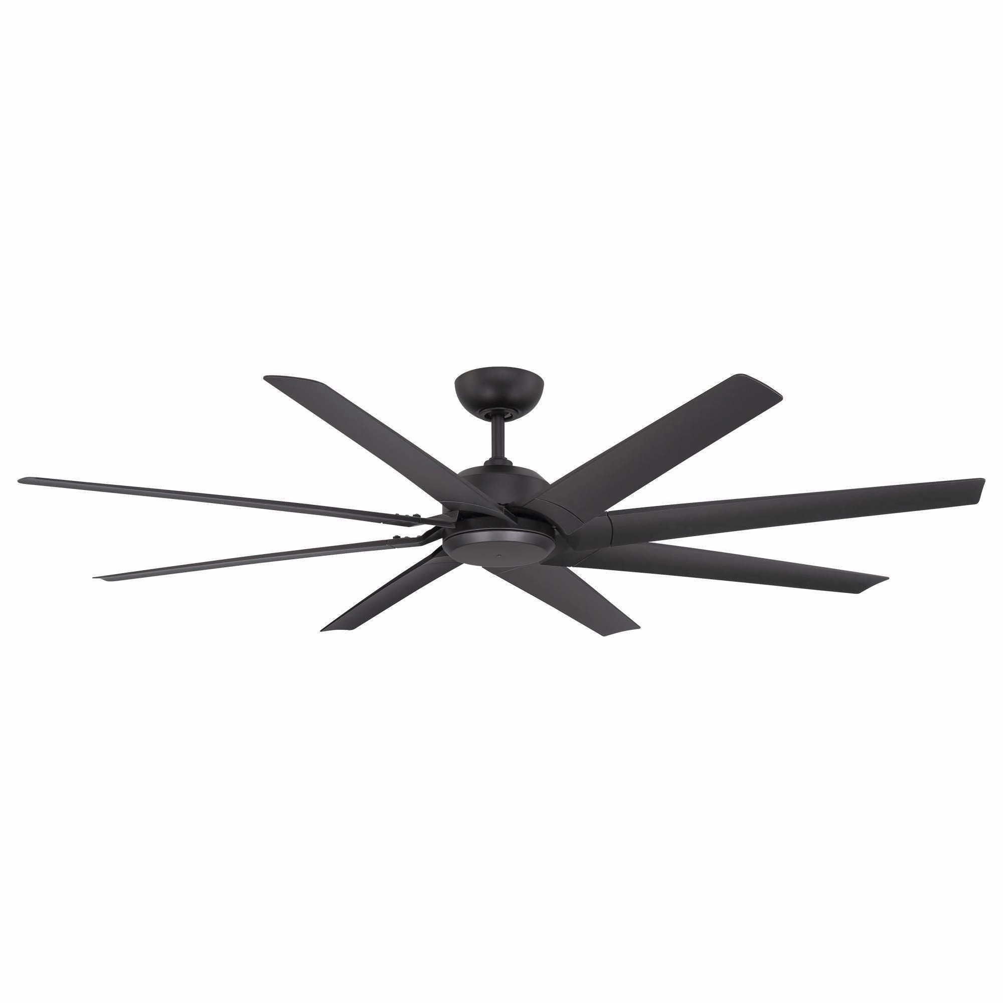 Roboto XL Indoor/Outdoor 8-Blade 70" Smart Ceiling Fan with Remote Control