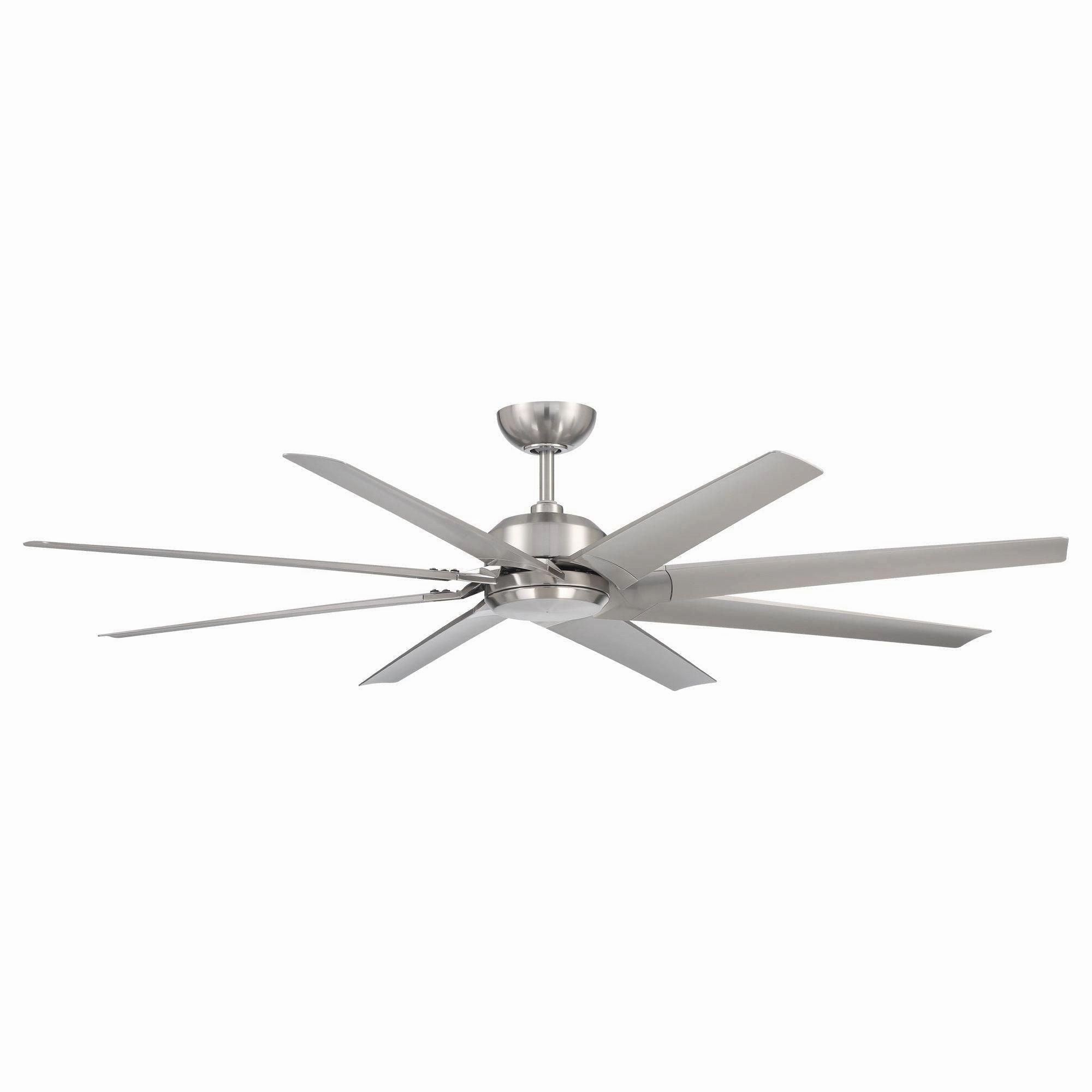 Roboto XL Indoor/Outdoor 8-Blade 70" Smart Ceiling Fan with Remote Control