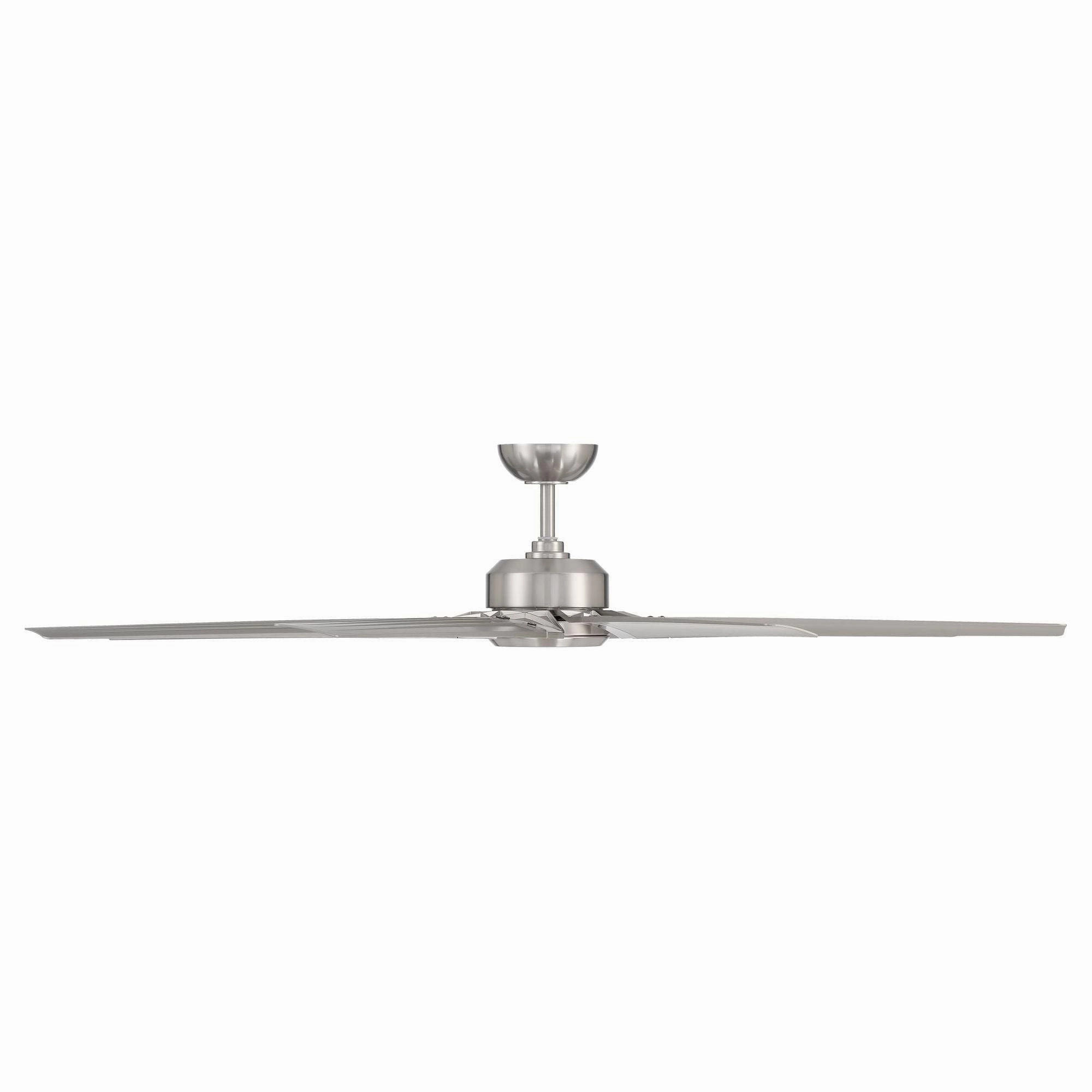 Roboto XL Indoor/Outdoor 8-Blade 70" Smart Ceiling Fan with Remote Control