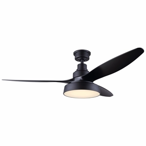 Roman 52" Ceiling Fan ceiling fans with integrated LED lighting