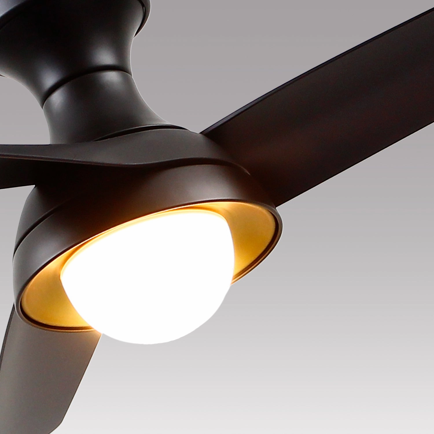 Rubio-H 54"Ceiling Fan Matte Black