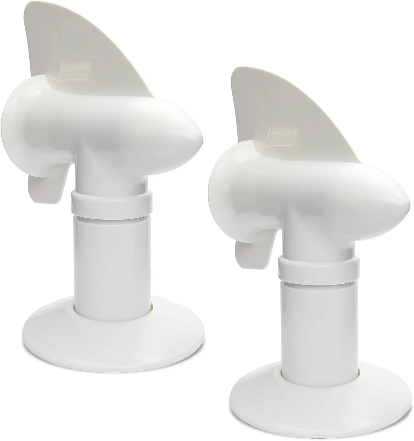RV Sewer Vent, RV Rotating Sewer Vent Cover, 360 Rotating Siphon RV Vent for Holding Tank - White, 2 Pack 360-degree rotating fan for home use