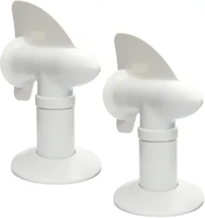 RV Sewer Vent, RV Rotating Sewer Vent Cover, 360 Rotating Siphon RV Vent for Holding Tank - White, 2 Pack 360-degree rotating fan for home use