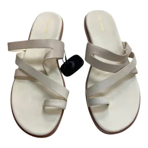 Sandals Flats By Cole-Haan In Cream, Size:9 cole haan
