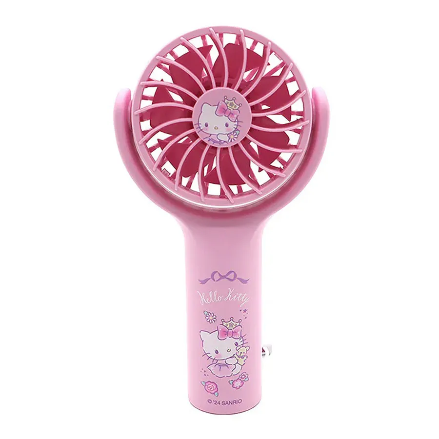 SANRIO USB HANDY FAN(2024) - HELLO KITTY neck fans for hands-free cooling comfort