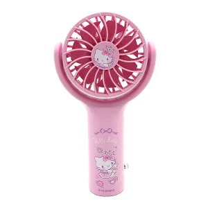 SANRIO USB HANDY FAN(2024) - HELLO KITTY neck fans for hands-free cooling comfort