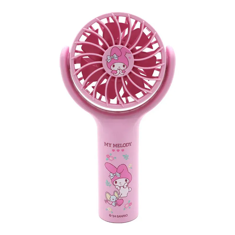 SANRIO USB HANDY FAN(2024) - MY MELODY neck fans for hands-free cooling comfort