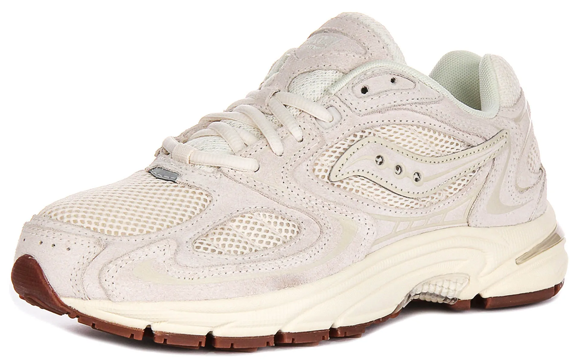 Saucony Grid Jazz 9 In Ivory Shoes Saucony