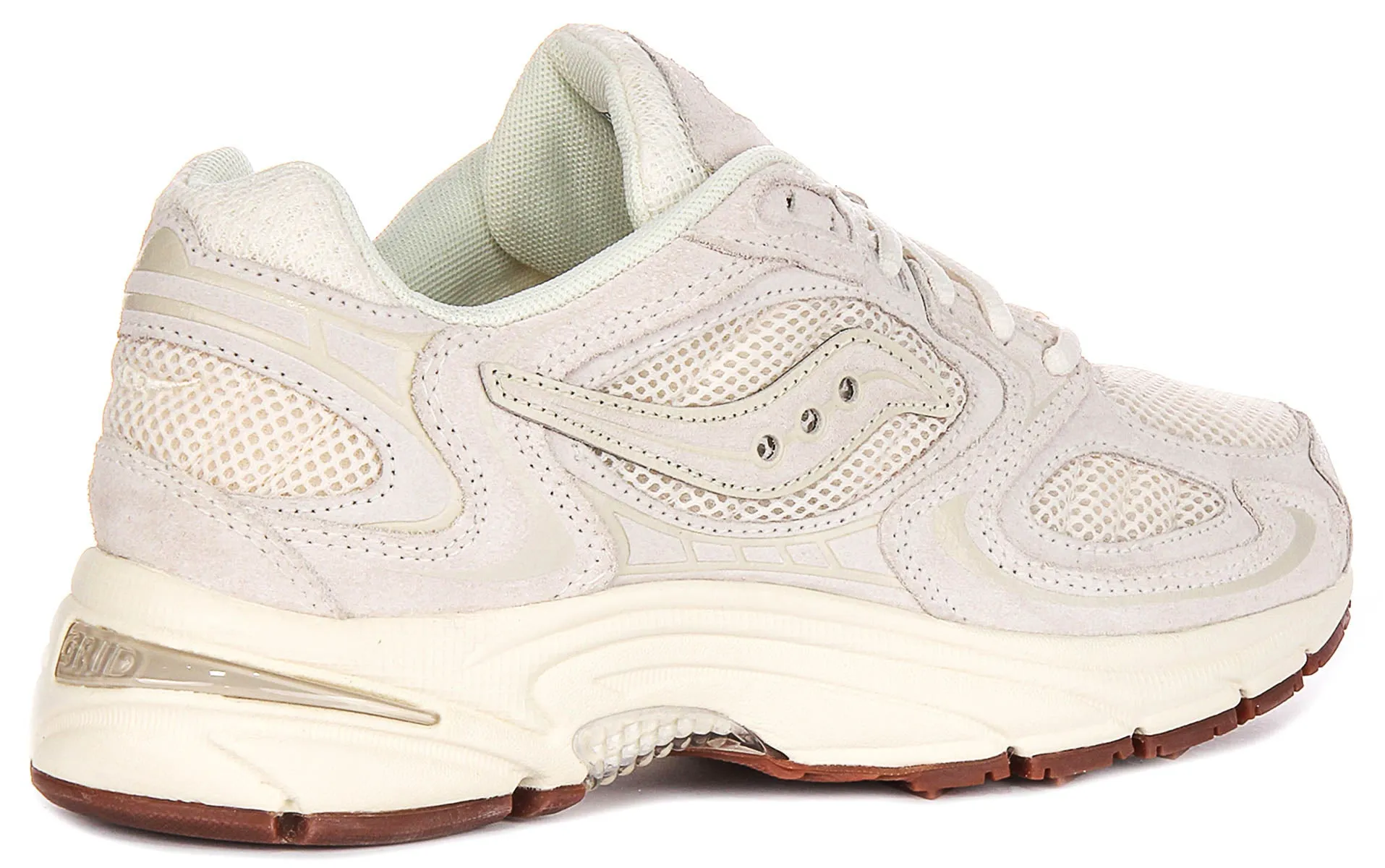 Saucony Grid Jazz 9 In Ivory Shoes Saucony