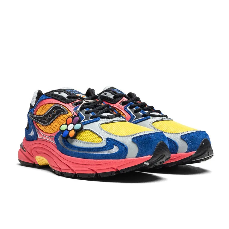 Saucony Grid Jazz 9 Jae Tips I Love You But I’m Busy Blue/Orange/Yellow/Pink S70864-3