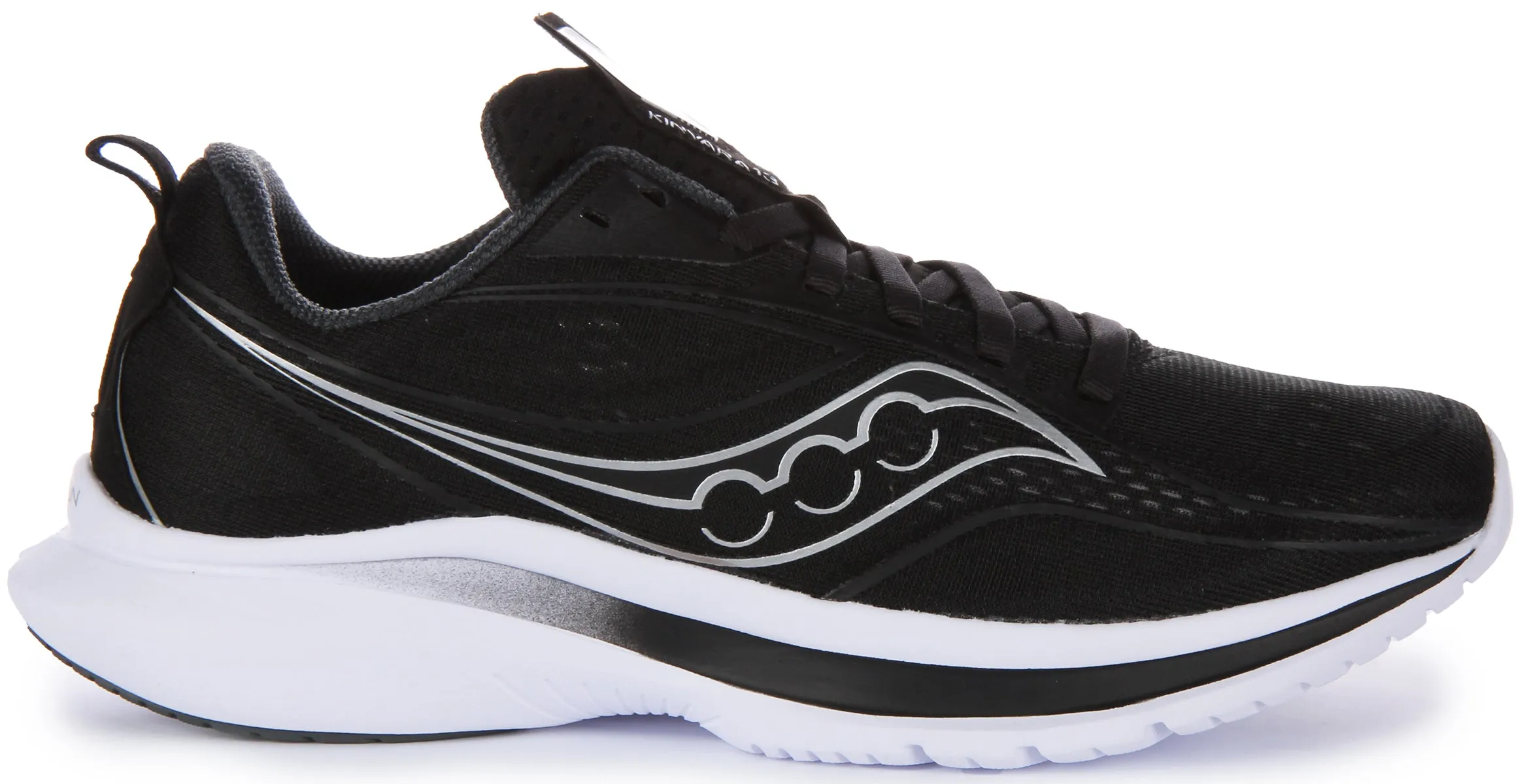 Saucony Kinvara 13 In Black Silver For Women Shoes Saucony