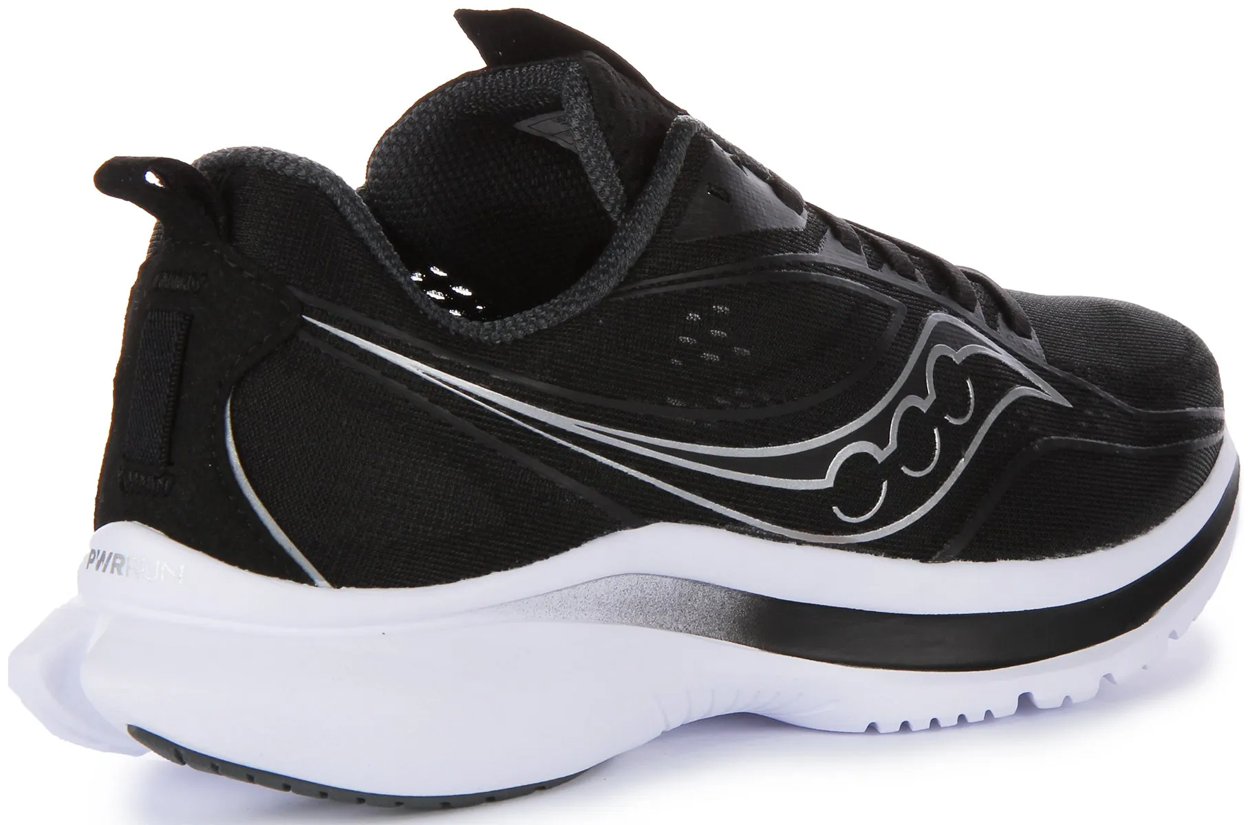 Saucony Kinvara 13 In Black Silver For Women Shoes Saucony