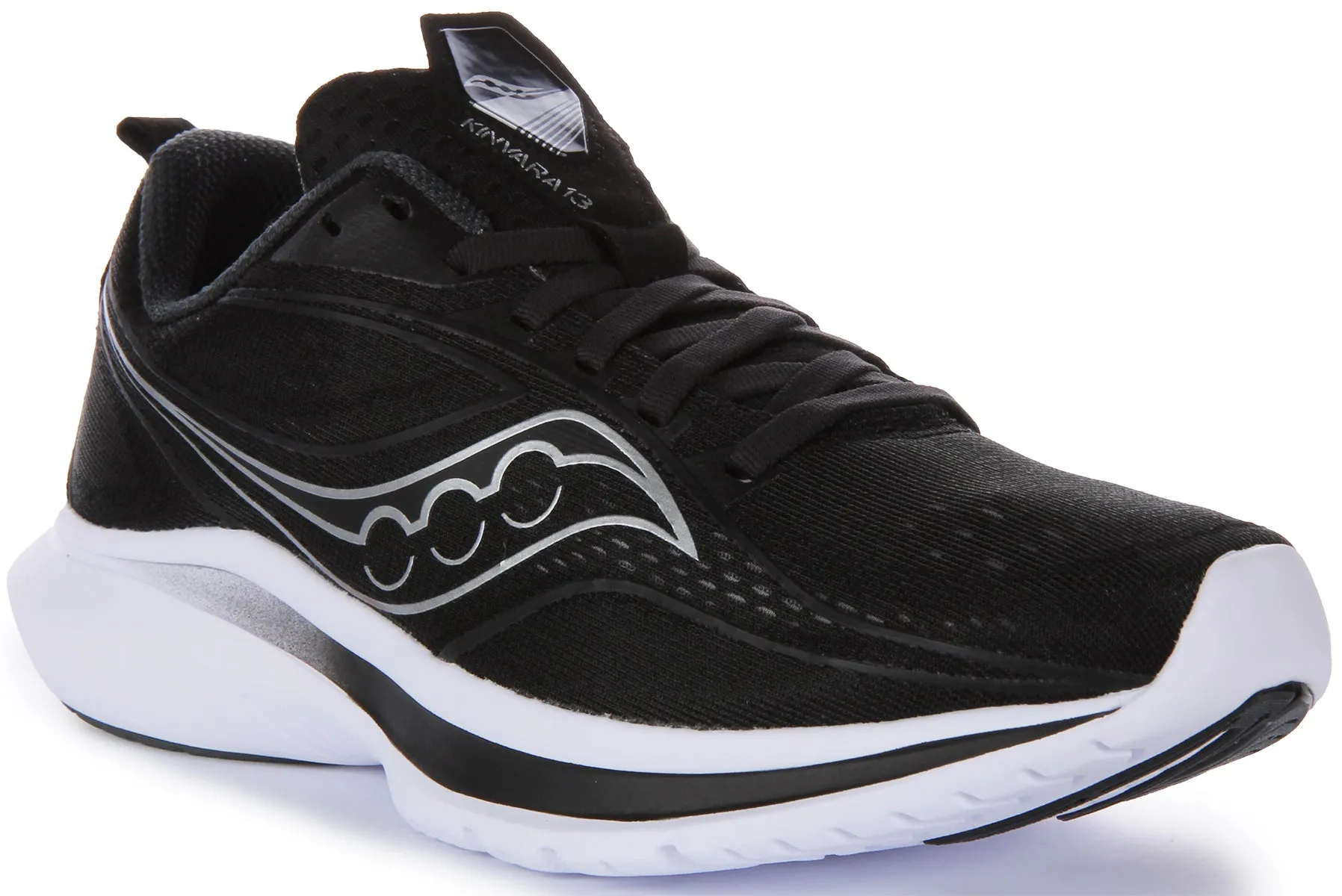 Saucony Kinvara 13 In Black Silver For Women Shoes Saucony
