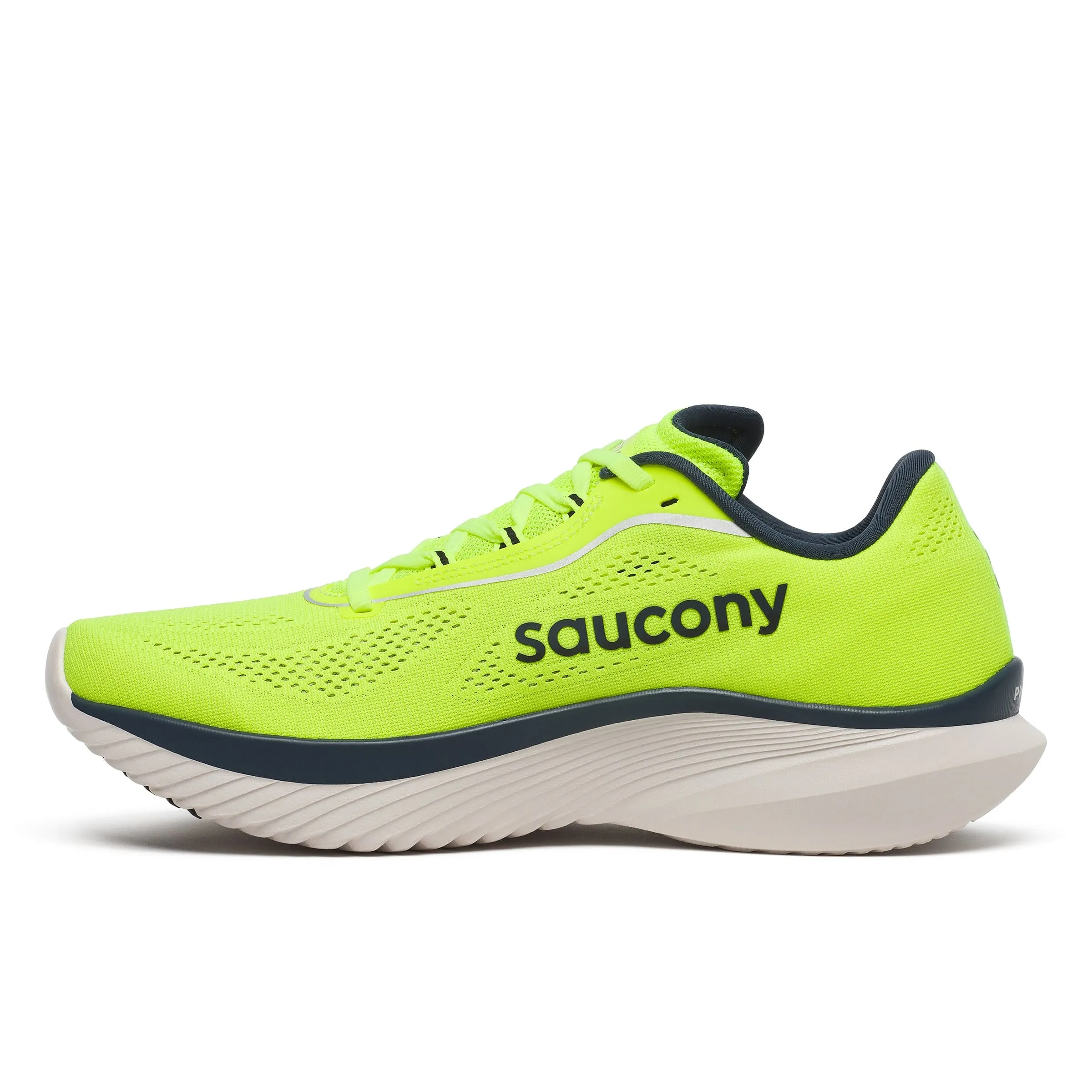 Saucony Kinvara 15 Men's Running Shoes Citron/Navy AW24 Shoes_Saucony