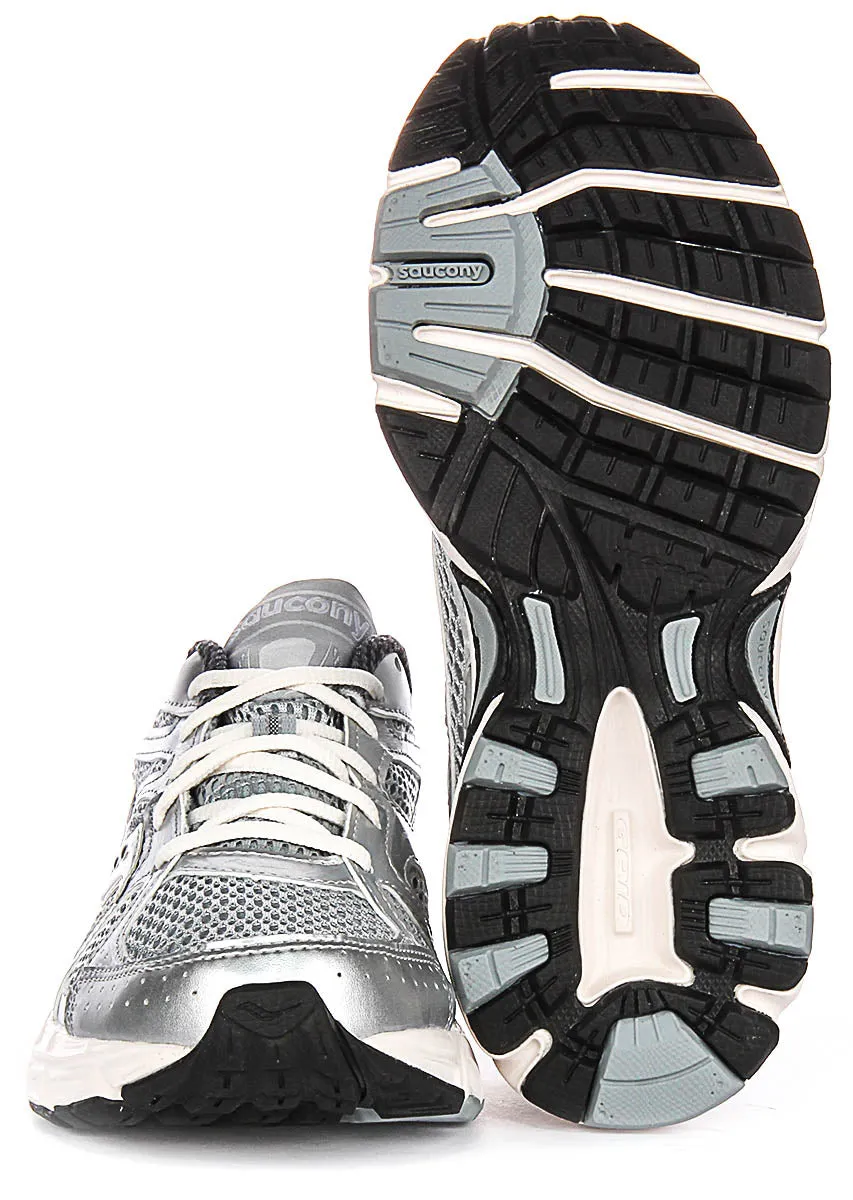 Saucony Ride Millennium In Silver white For Women Shoes Saucony