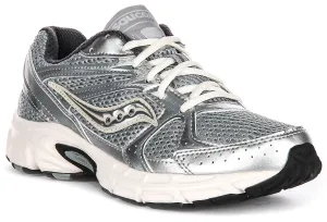 Saucony Ride Millennium In Silver white For Women Shoes Saucony