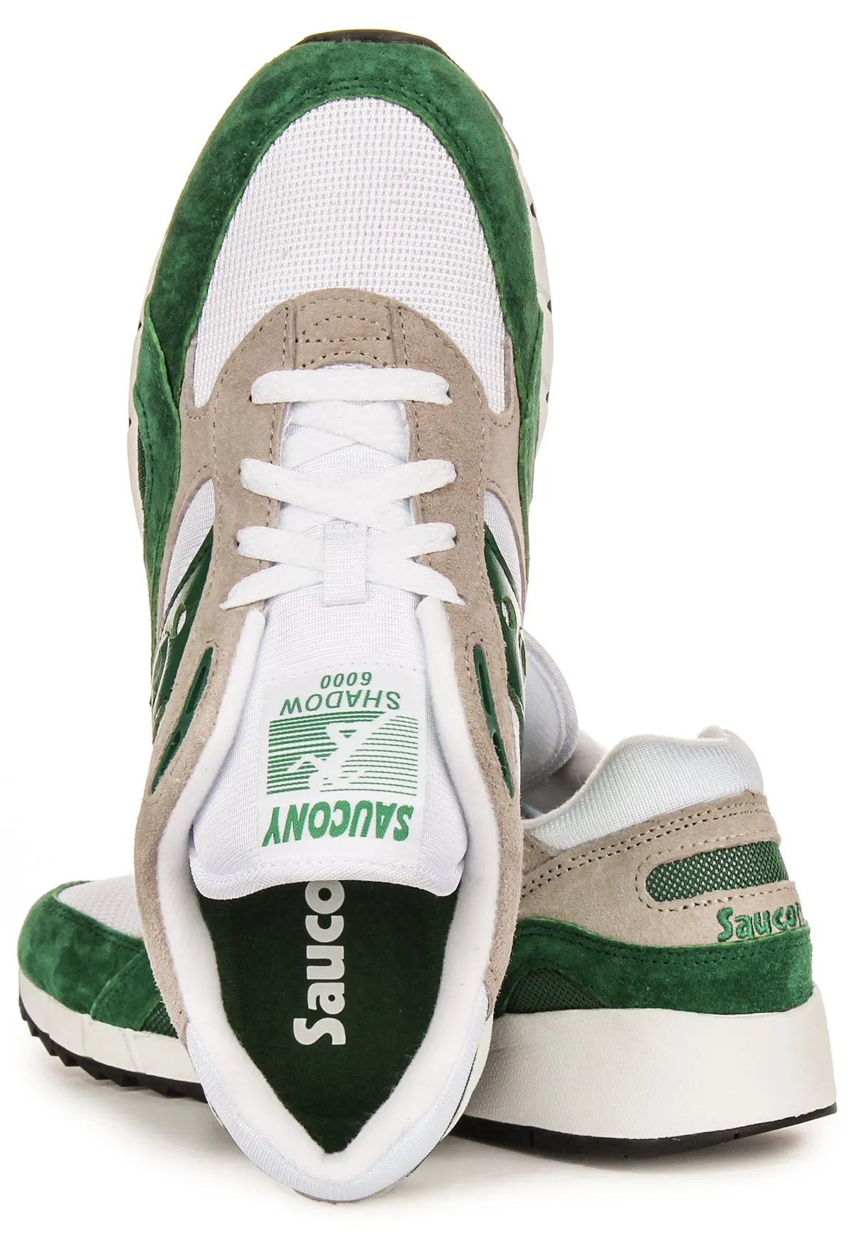Saucony Shadow 6000 In Green For Unisex Shoes Saucony