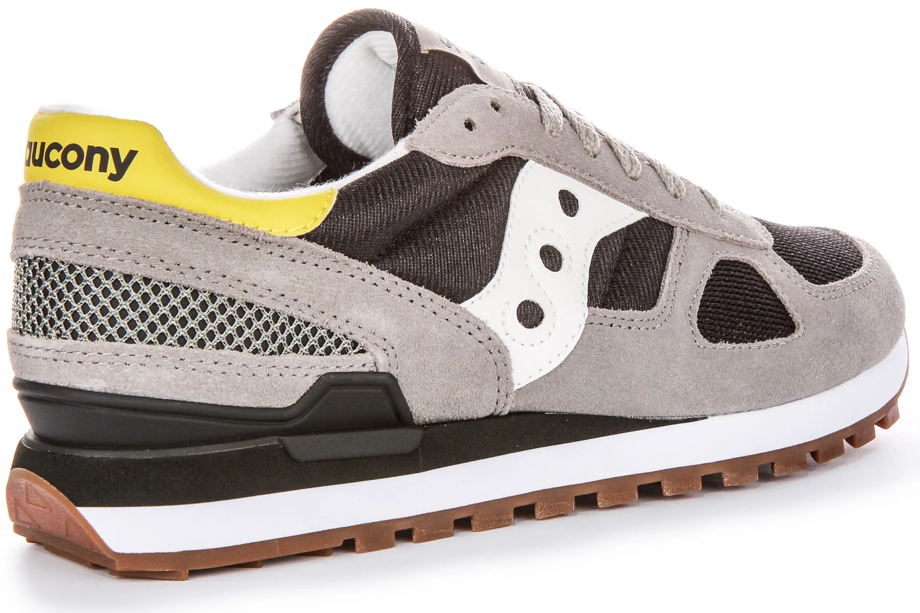 Saucony Shadow Original In Black Grey For Men Shoes Saucony