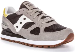 Saucony Shadow Original In Black Grey For Men Shoes Saucony