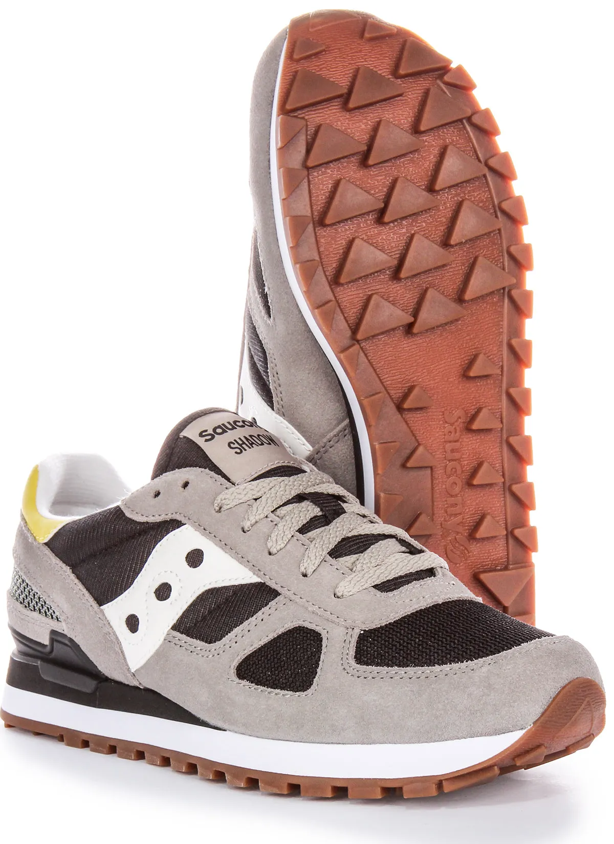 Saucony Shadow Original In Black Grey For Men Shoes Saucony