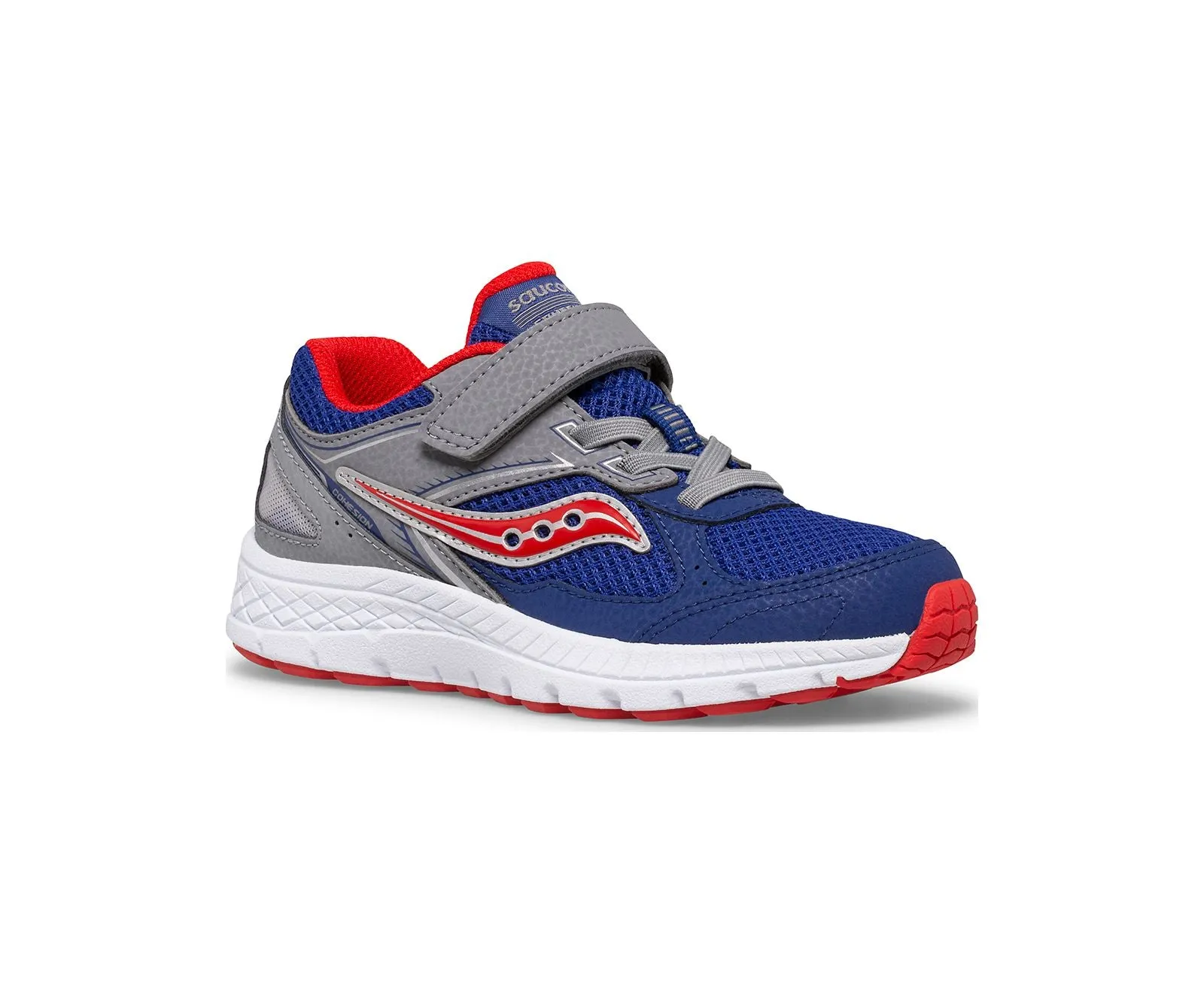 Saucony Shoes Cohesion 14 A/C Navy/Red (10.5c-4y)