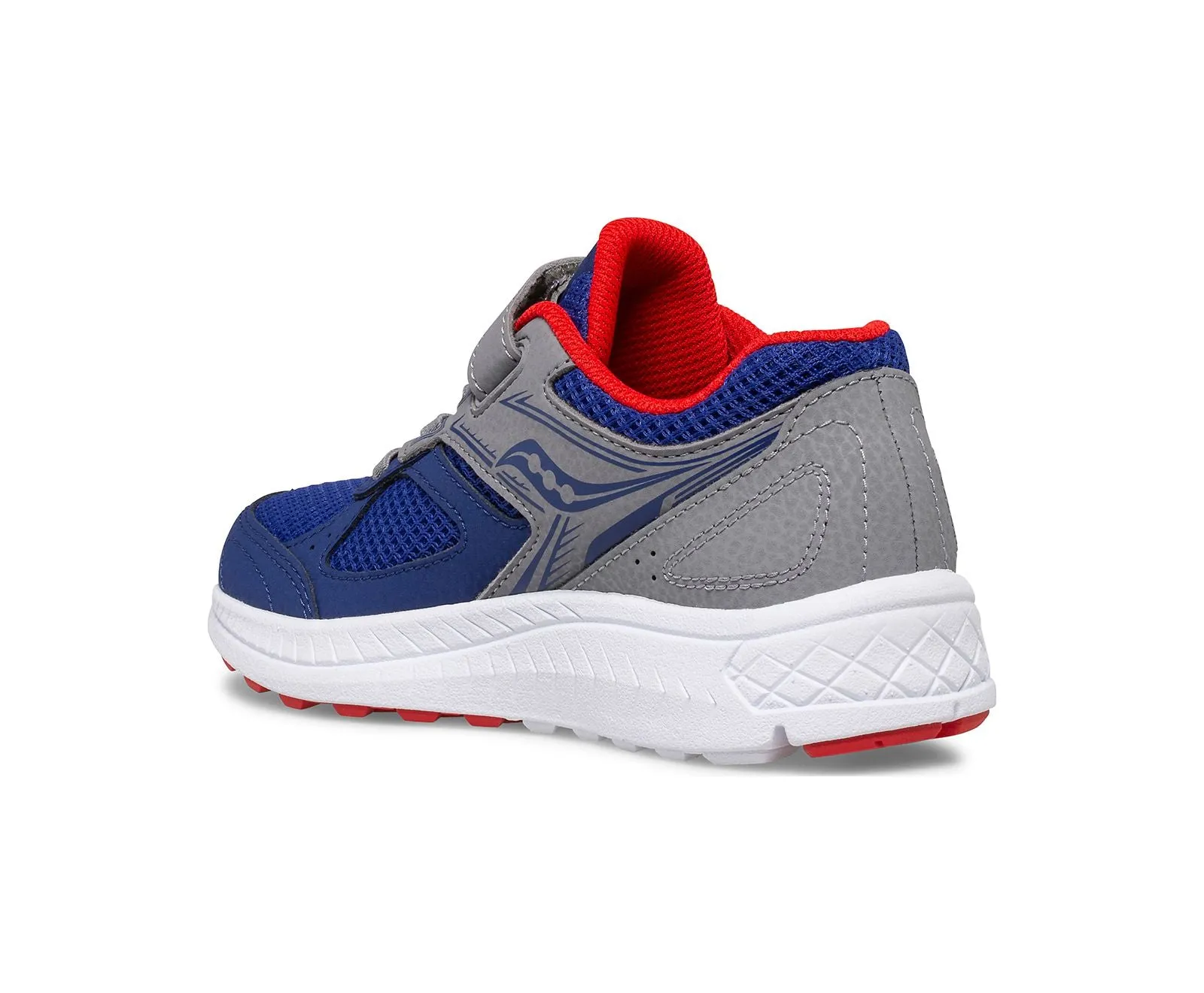 Saucony Shoes Cohesion 14 A/C Navy/Red (10.5c-4y)